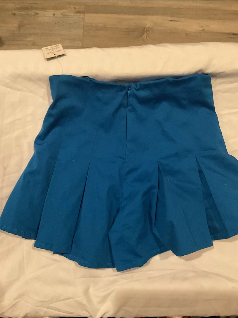 Habitual Bright Blue Pleated Skirt